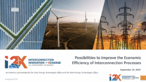Possibilities to Improve the Economic Efficiency of Interconnection Processes